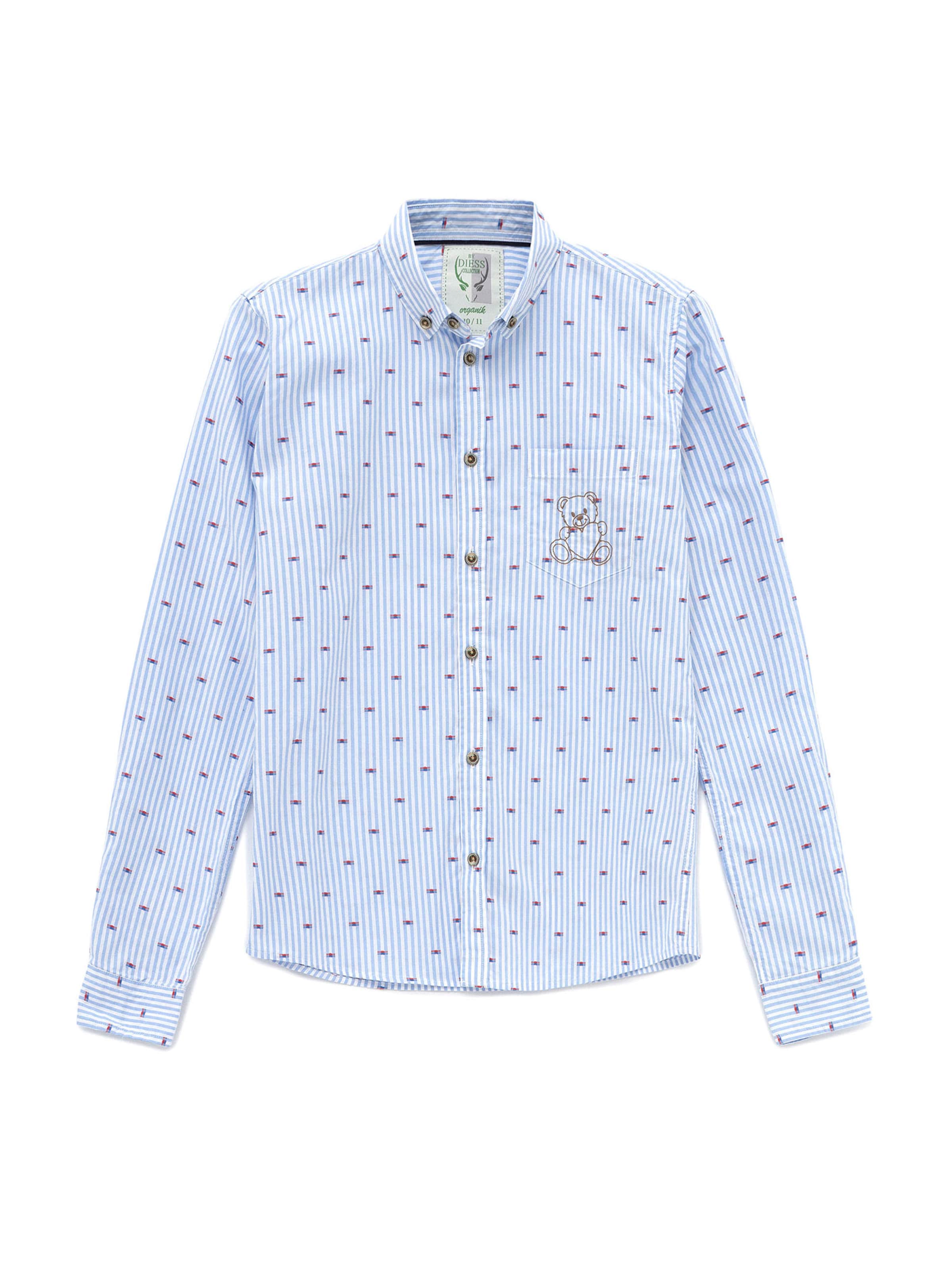 By Diess Collection Regular fit Πουκάμισο σε μπλε: μπροστά