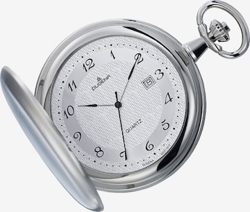 DUGENA Analog Watch in Silver: front