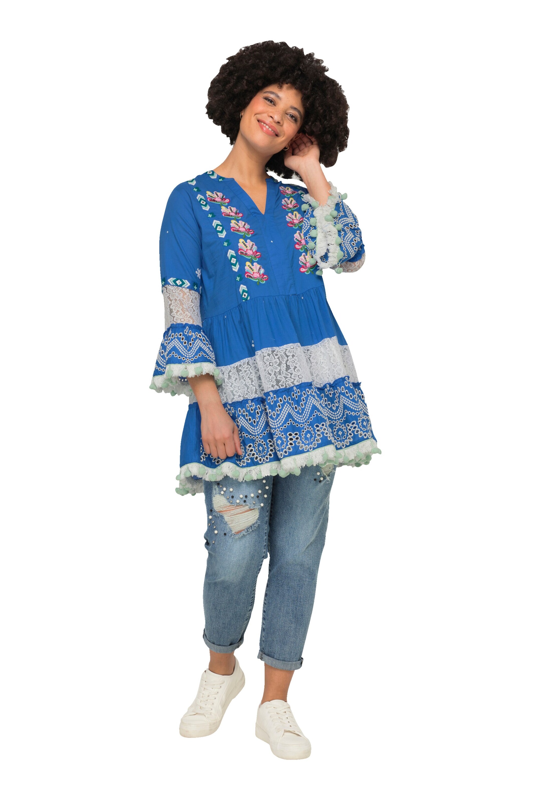 Angel of Style Tuniek in Blauw
