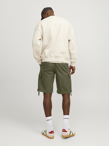 JACK & JONES Свободный крой Брюки-карго 'JPSTCole Barkley' в Зеленый