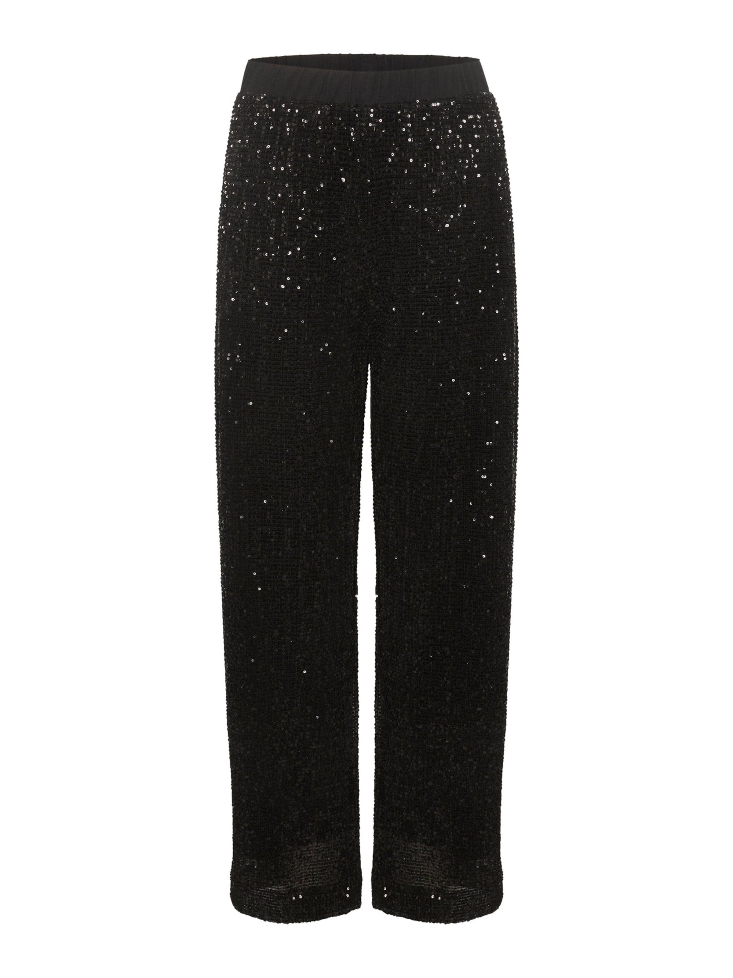 Loosefit Pantalon 'Albine' CULTURE en noir : devant