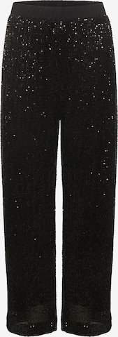 CULTURE Loosefit Kalhoty 'Albine' – černá: přední strana