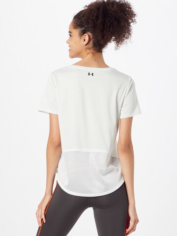UNDER ARMOUR Functioneel shirt 'Tech' in Wit