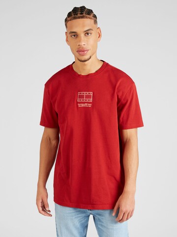 red tommy jeans t shirt