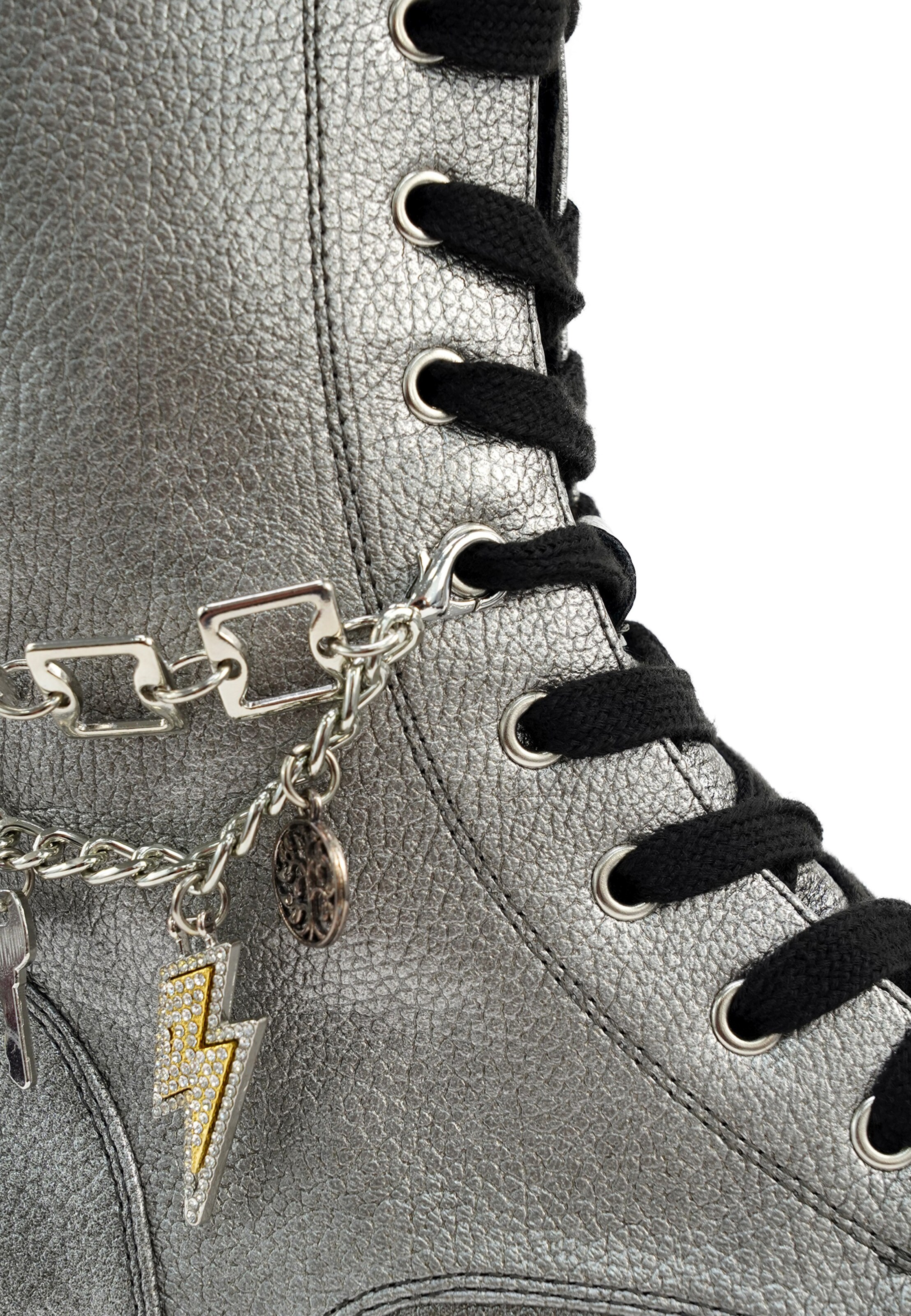 Findlay Schnürstiefel 'JAXX' in Silber