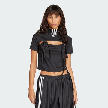 T-shirt ADIDAS ORIGINALS en noir : devant