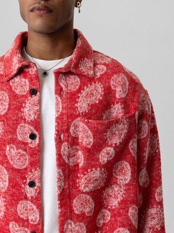 Dandalo Comfort fit Button Up Shirt 'Arthur' in Red
