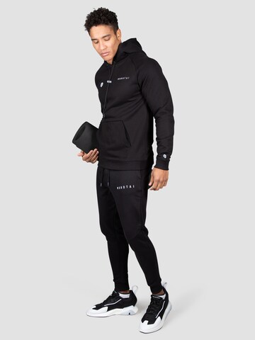 MOROTAI Sportpullover 'PARIS BASIC' in Schwarz