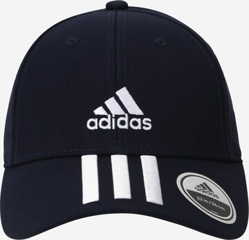 Șapcă sport 'Baseball 3-Stripes ' de la ADIDAS SPORTSWEAR pe albastru