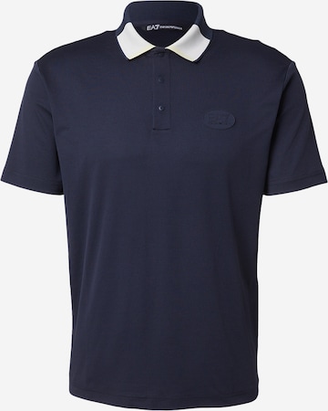 mėlyna EA7 Emporio Armani Marškinėliai: priekis