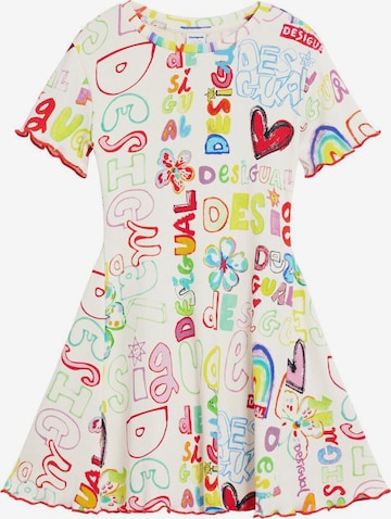 Desigual Mekko värissä valkoinen: etupuoli