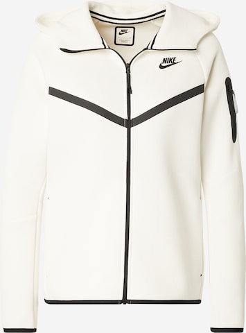 Nike Sportswear Tréning dzseki 'TECH FLEECE 2' - bézs: elől