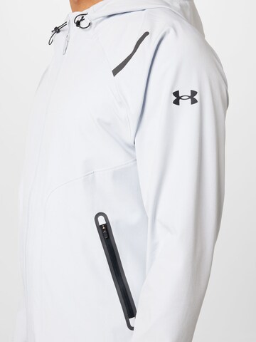 Veste de sport 'Unstoppable' UNDER ARMOUR en blanc