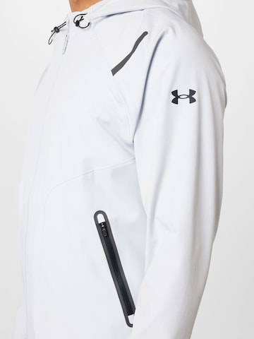 UNDER ARMOUR Športna jakna 'Unstoppable' | bela barva