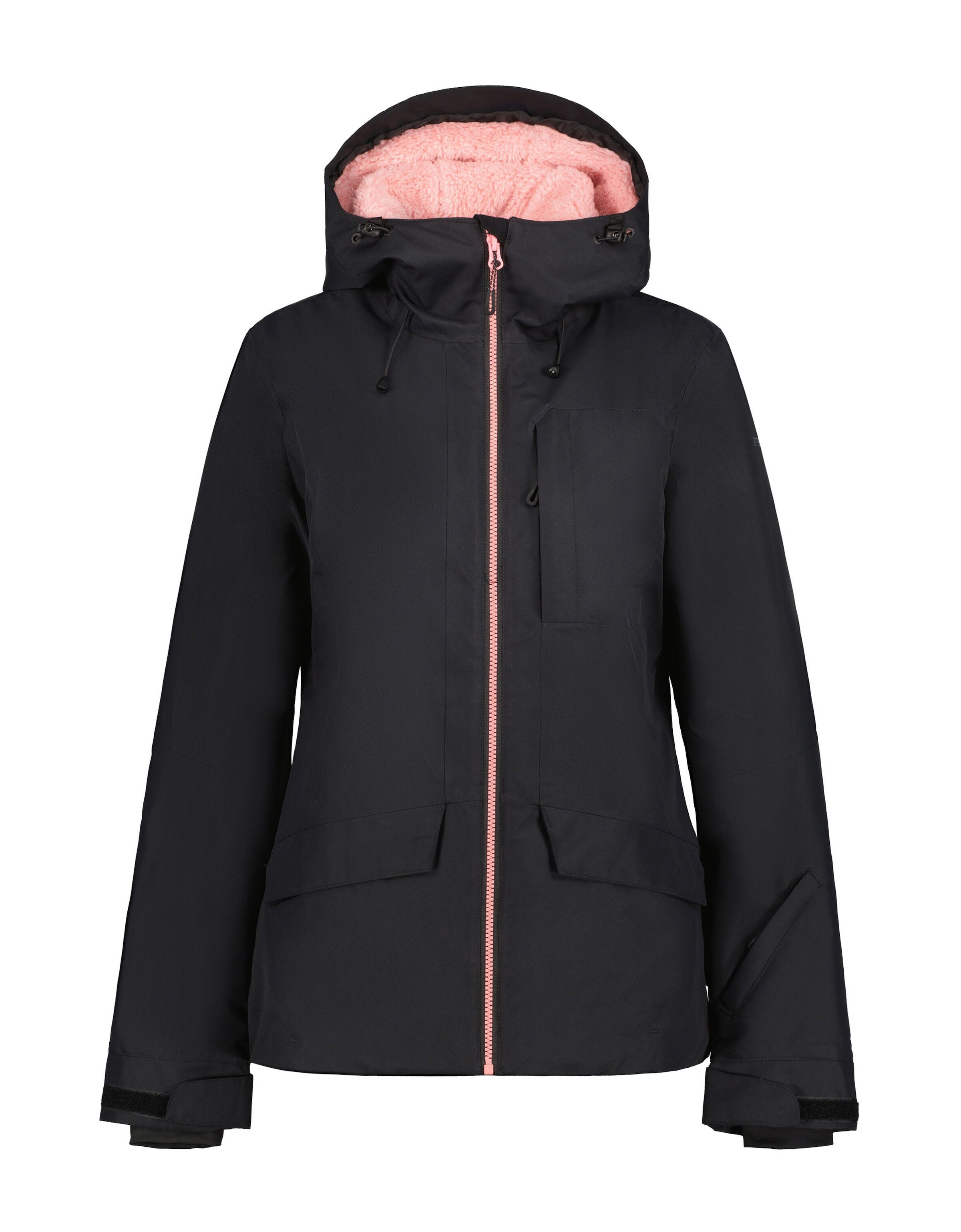 ICEPEAK Sportjacke in Schwarz: Vorderseite