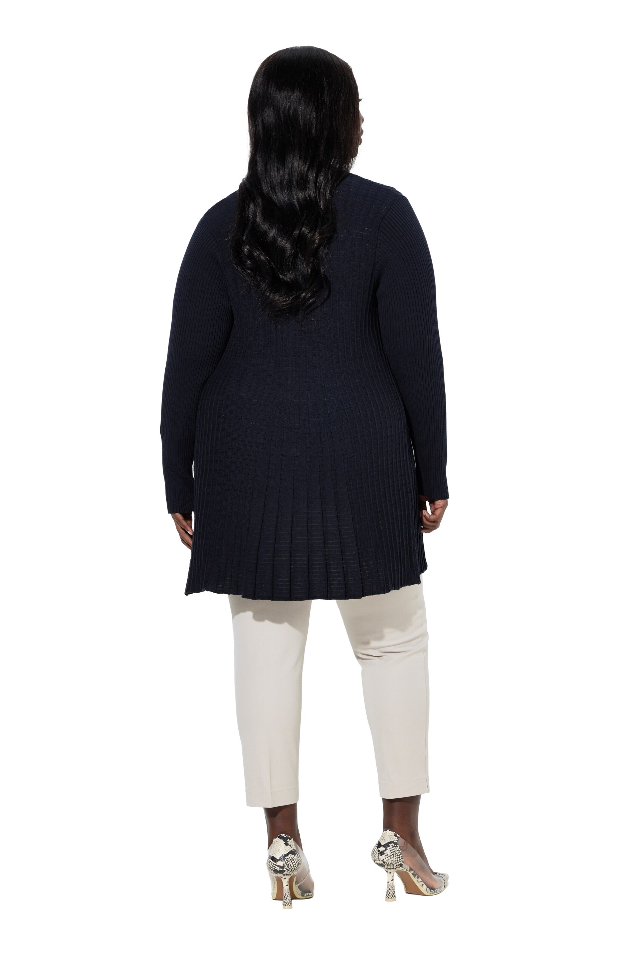 Ulla Popken Knit cardigan in Blue