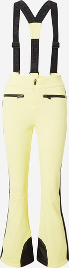 ICEPEAK Sports trousers 'ELLSWORTH' in Pastel yellow / Black, Item view