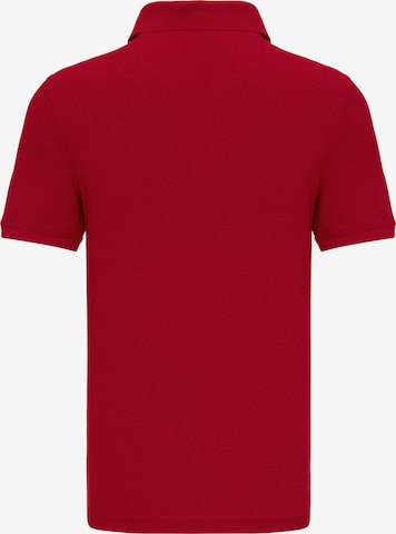 DENIM CULTURE Tričko 'Draven' – červená