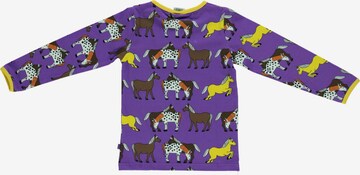Småfolk Sweatshirt 'Horses' in Purple