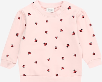 Hust & Claire Sweatshirt 'Sessie' i lyserød / rød / sort, Produktvisning