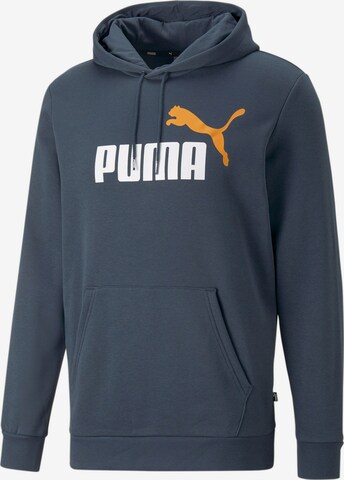 PUMA Athletic Sweatshirt in Blue: front