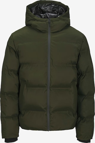 Giacca invernale 'JJKaito' di JACK & JONES in verde: frontale