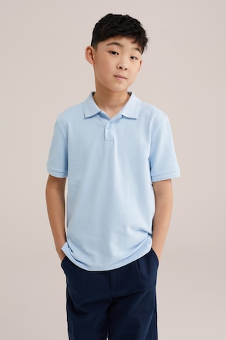 WE Fashion Shirt in Blue: front