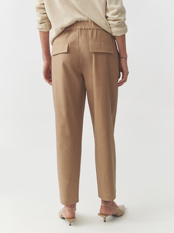 TATUUM Дънки Tapered Leg Панталон 'Darli' в бежово