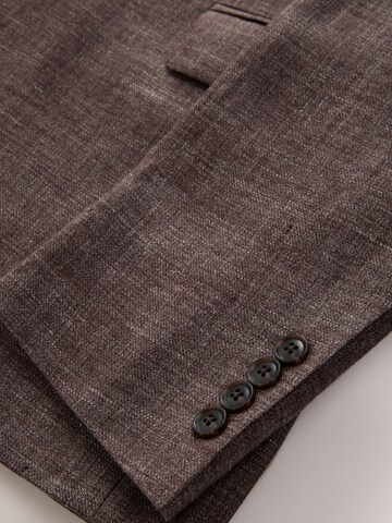 Next Slim Fit Sakko 'N. Premium' in Braun