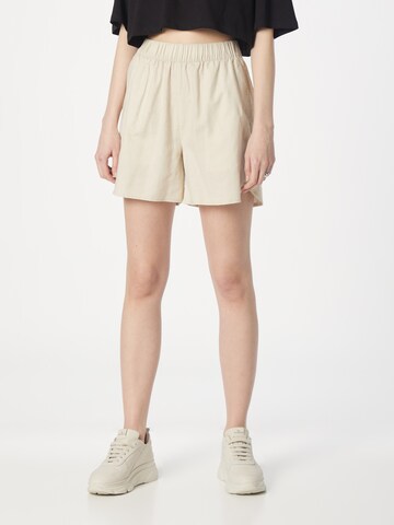 regular Pantaloni di Urban Classics in beige: frontale