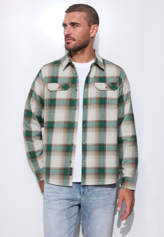 Street One MEN Regular Fit Hemd in Weiß: Vorderseite