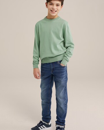 Pullover di WE Fashion in verde