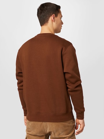 Coupe regular Sweat-shirt 'Club Fleece' Nike Sportswear en marron