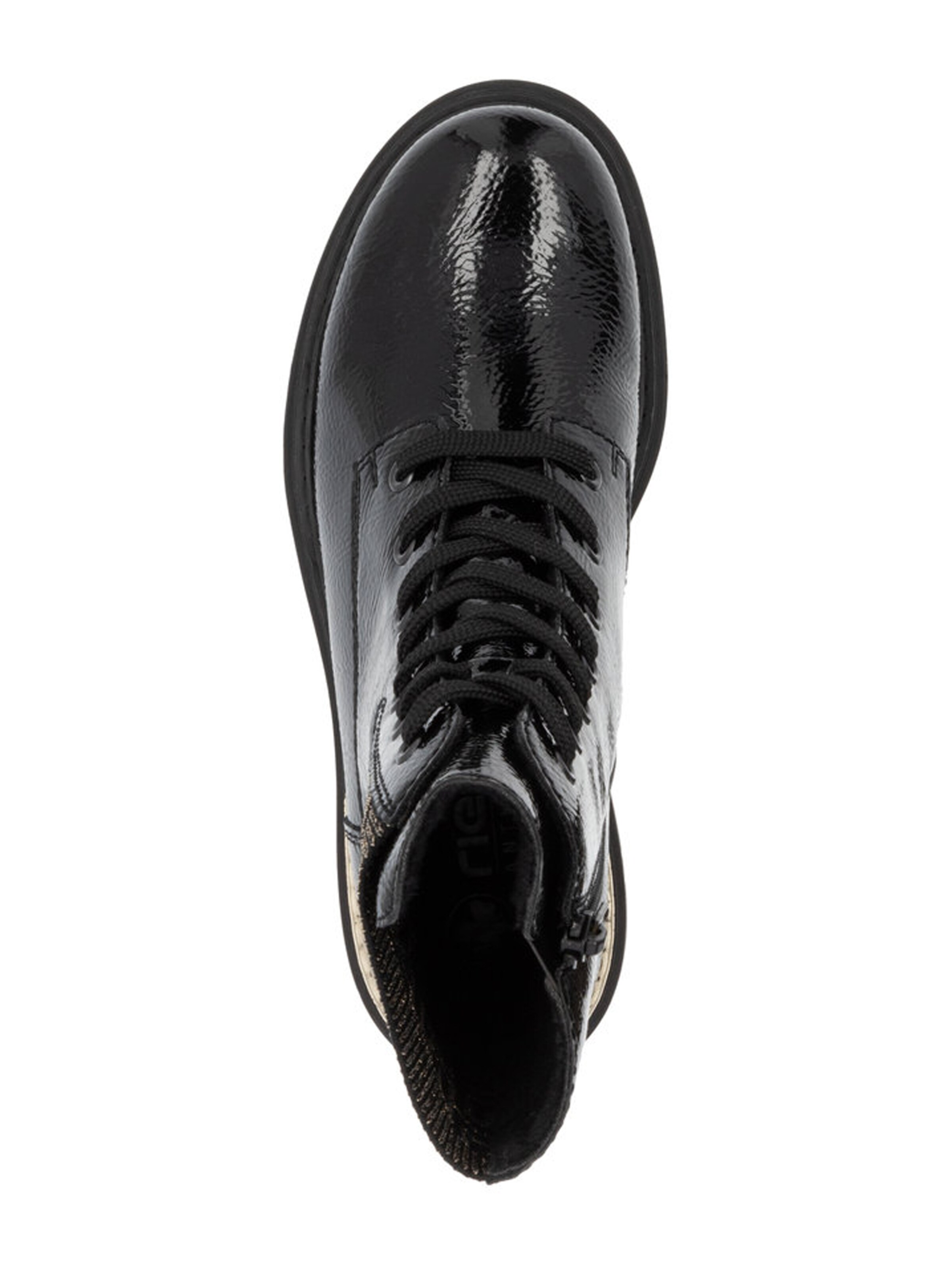 Bottines à lacets Rieker en noir