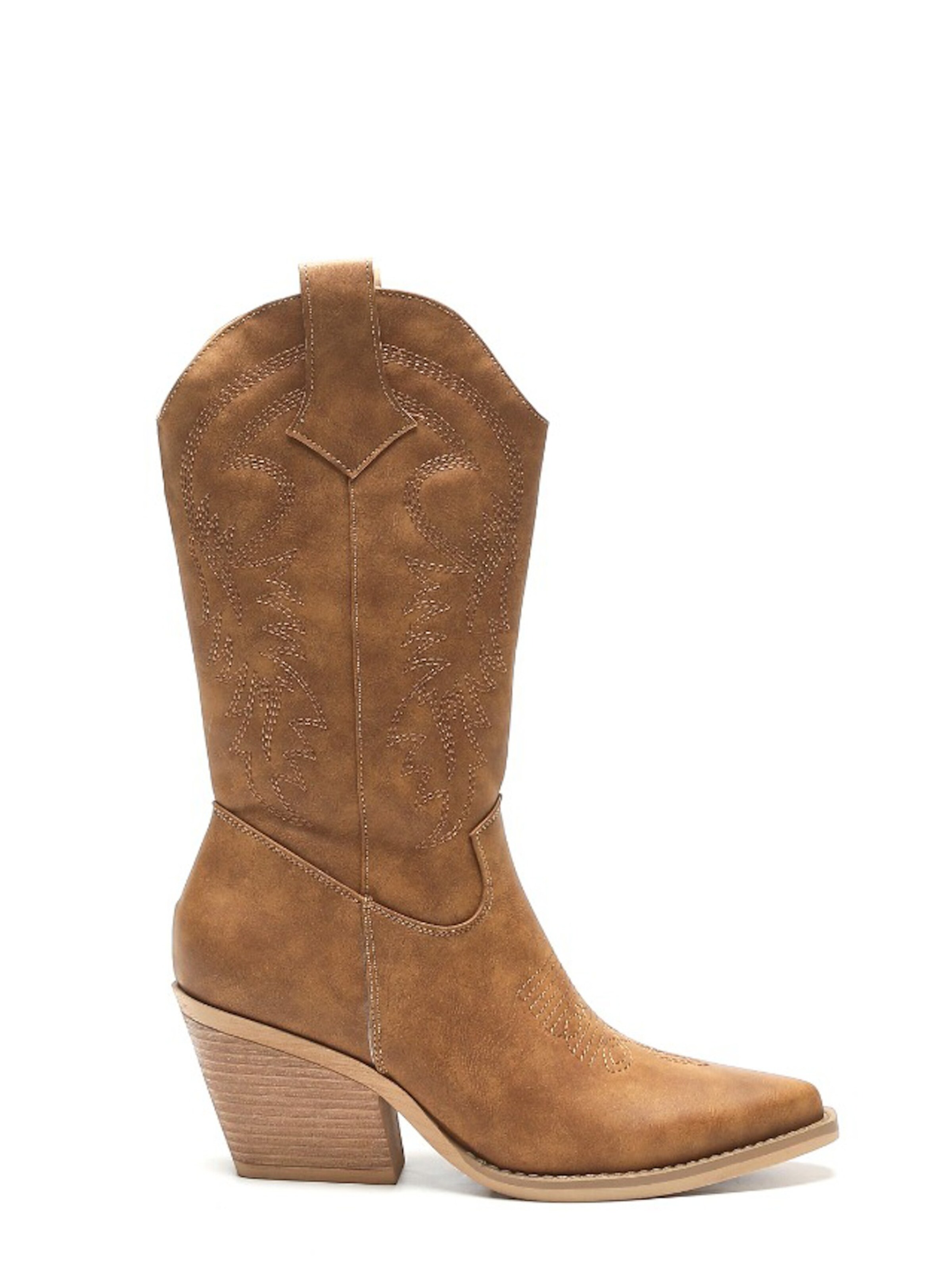 Bottes de cowboy Smile Favorites en beige