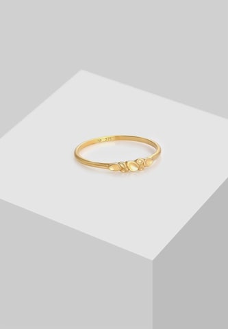 ELLI PREMIUM Ring 'Organic Blume' in Gold