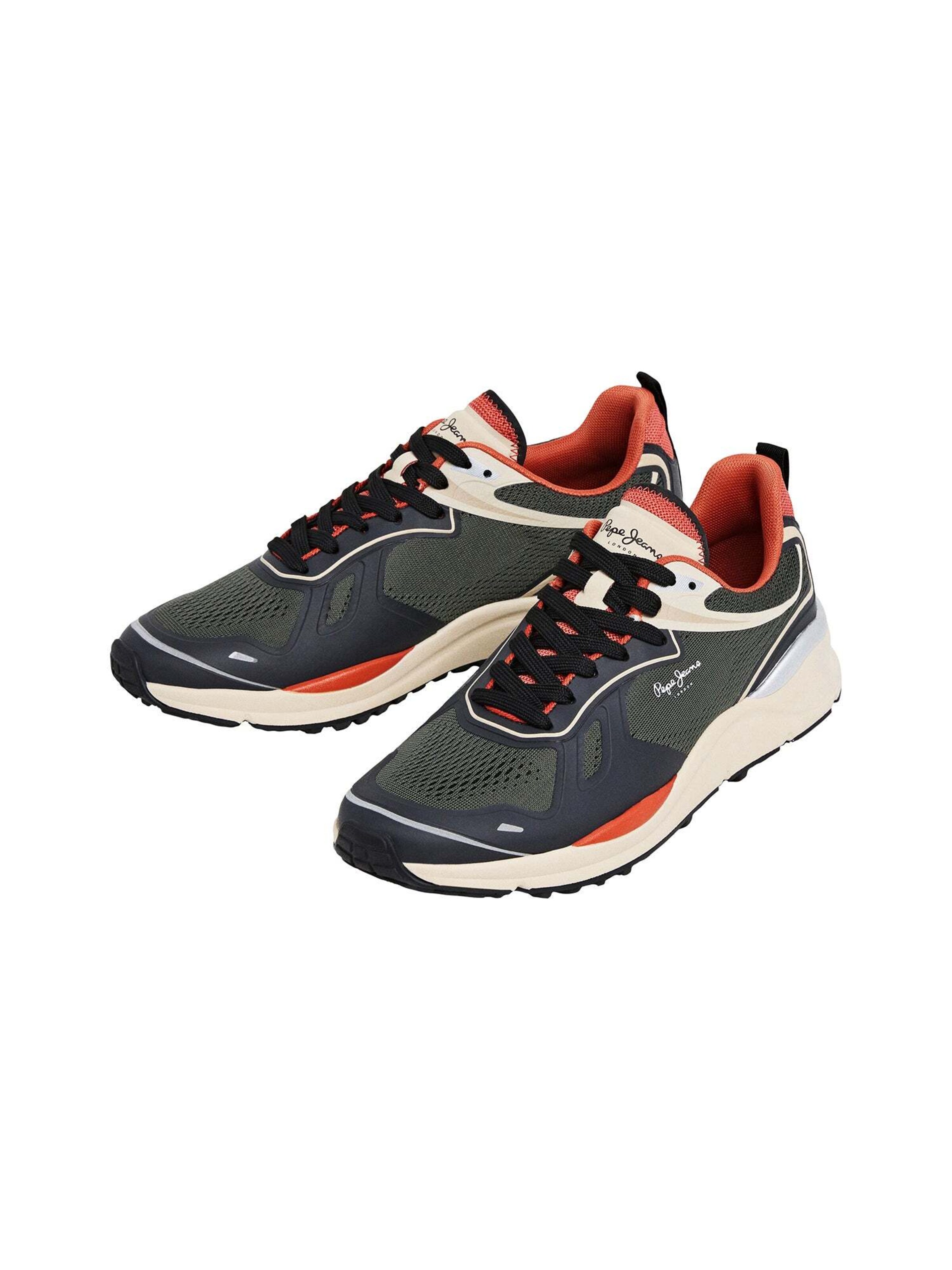 Sneaker bassa 'Trail Tech' di Pepe Jeans in verde