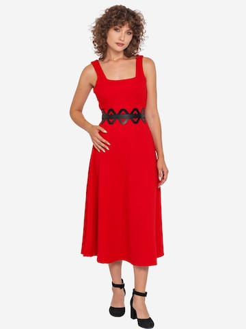 Haute Cuir Belt 'Diamond Cutout Belt' in Black