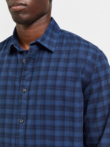 Coupe regular Chemise 'Reglee' SELECTED HOMME en bleu