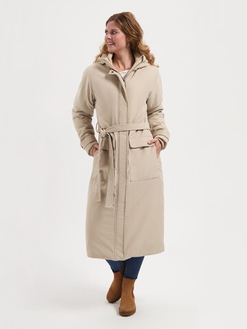 MGO Winterparka 'Maira' in Beige: voorkant