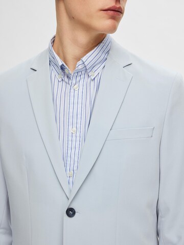 Coupe slim Veste de costume SELECTED HOMME en bleu