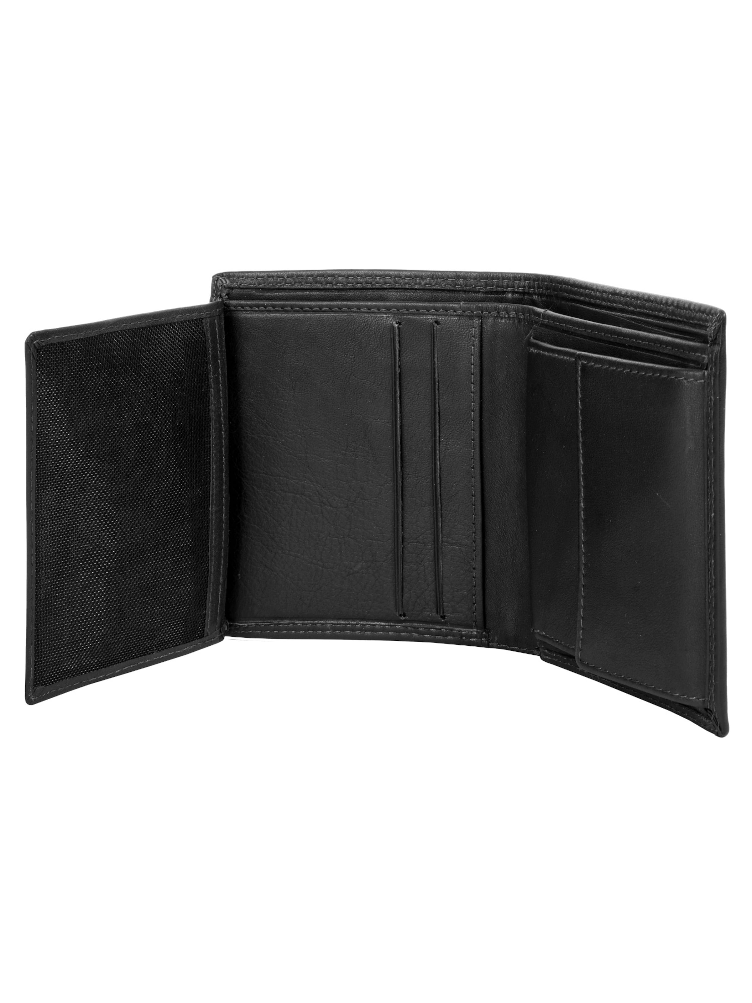 mano Portemonnaie 'SUTURA'‌‌ in Schwarz