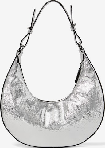 Karl Lagerfeld Schultertasche in Silber