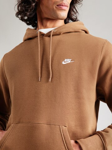 Nike Sportswear Sweatshirt 'CLUB' i brun