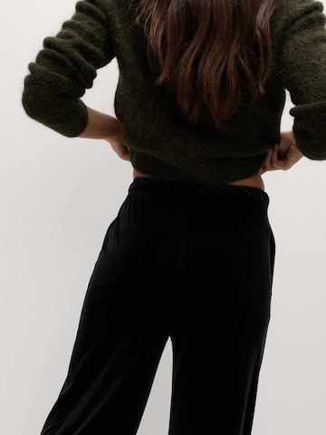 Wide Leg Pantalon Marks & Spencer en noir