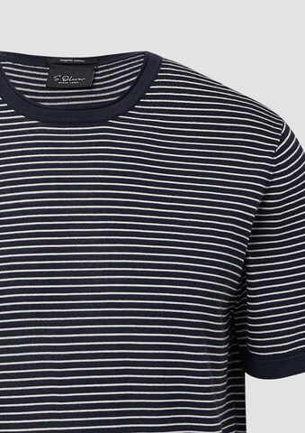 s.Oliver BLACK LABEL Sweater in Blue