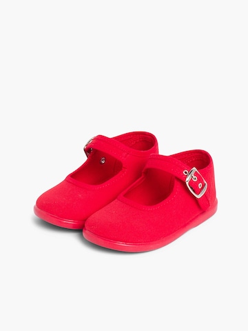 Ballerines Pisamonas en rouge
