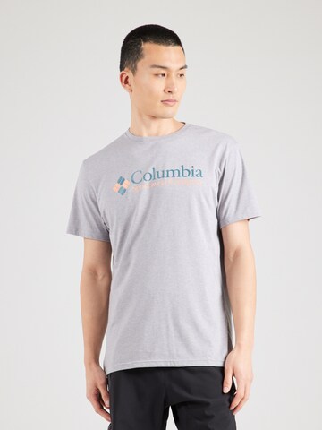 COLUMBIA - Camisa funcionais em cinzento: frente