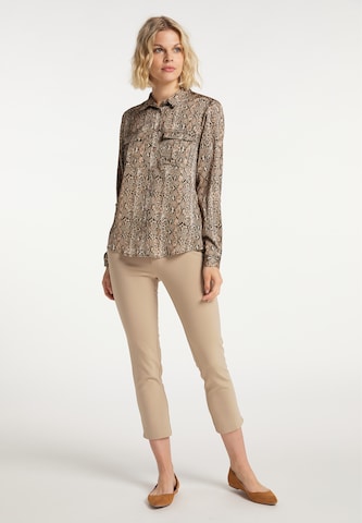 Usha Blouse in Brown