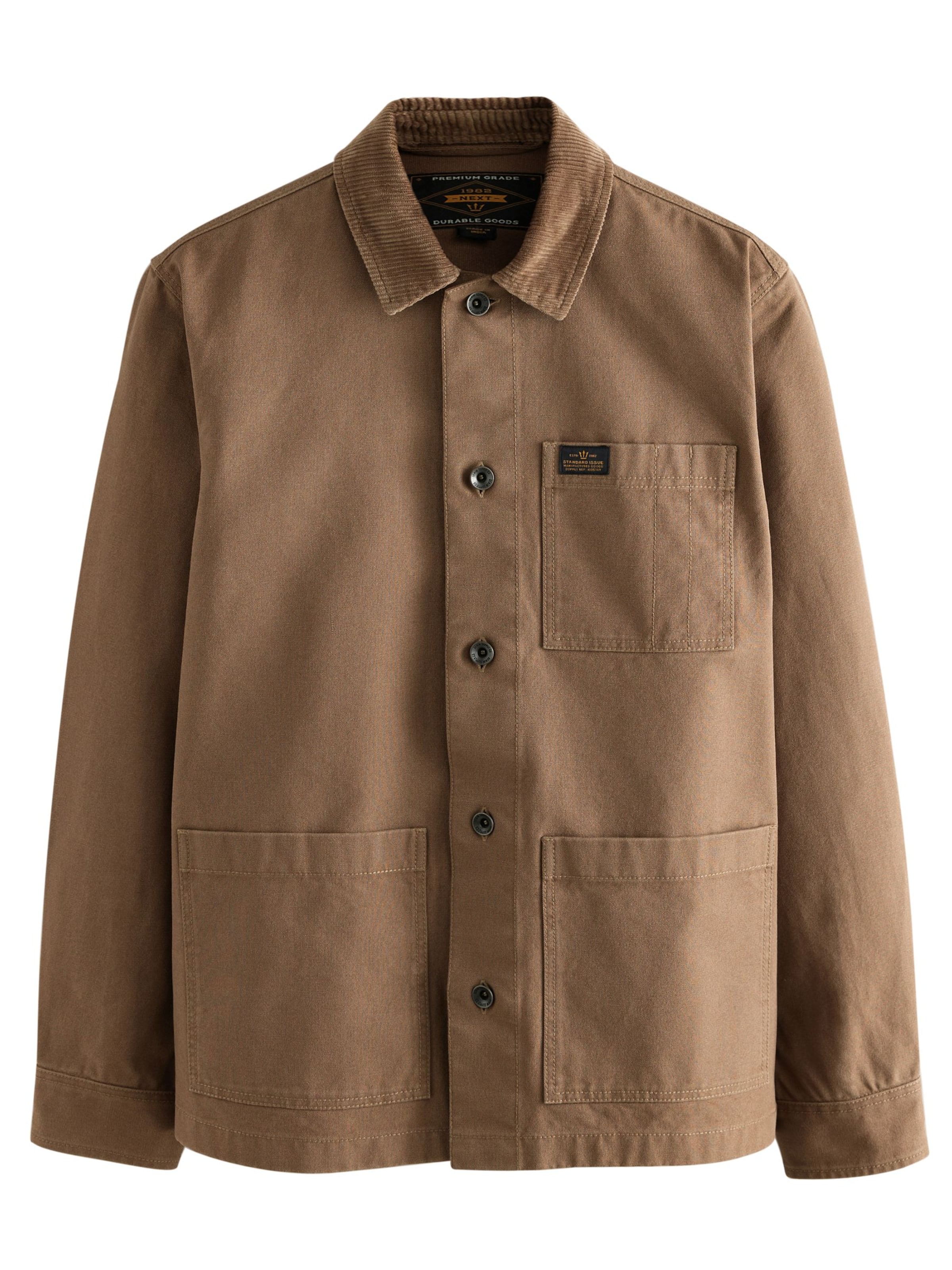 Next Prechodná bunda - Hnedá: predná strana